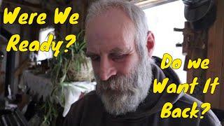 LIFE WITHOUT ELECTRICITY....IS IT WHAT WE EXPECTED AND DO WE MISS IT? | An Off-Grid Vlog