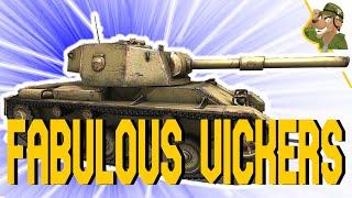 Vickers Light 105 | My New Favourite Tier X Tank? | WOTB