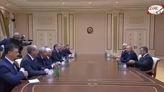 President Ilham Aliyev received delegation led by governor of Russia's Astrakhan region