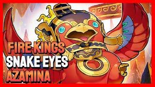 Back to Back Undefeated Fire Kings Snake Eyes Azamina Deck Profile