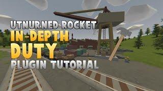 [Tutorial] Setup Duty Plugin for Unturned Rocket Server