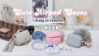 Cute Airpod Cases From Shein | Affordable AirPod Cases | Aesthetic | ASMR | Lady's Stuff