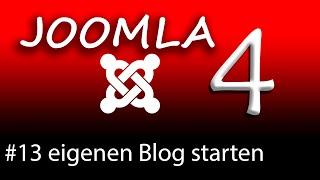 Eigenen News-Blog erstellen und konfigurieren - Homepage erstellen mit Joomla!4 - Tutorialgarage.com