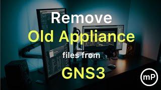 How to remove old Appliance images from GNS3 VM