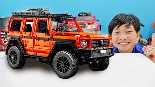 예준이의 칼라 블럭 자동차 장난감 조립놀이 게임 플레이 레고 테크닉 만들기 Color Block Car Toy Assembly Lego Technic