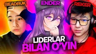 LIDERLAR BILAN O'YIN // MINECRAFT //