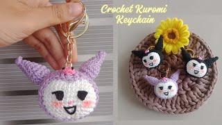 HOW TO MAKE A CROCHET KUROMI KEYCHAIN