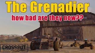 Crossout - The Grenadier Drones - How bad are they now after all the nerf