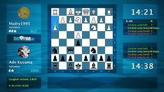 Chess Game Analysis: Hudry1995 - Ade Kusuma : 0-1 (By ChessFriends.com)