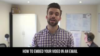 How to Embed Your Video in an Email