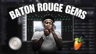 How To Make AGGRESSIVE Baton Rouge Melodies For NBA Youngboy