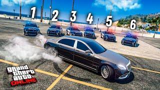 ЧИТ MAYBACH ПРОТИВ 6 КОПОВ! УХОЖУ ОТ ПОЛИЦЕЙСКОЙ ПОГОНИ В GTA 5 ONLINE!