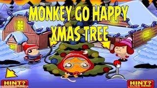 Monkey GO Happy Xmas Tree Games By Pencilkids