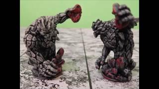 Unboxing and review of Deep cuts medium earth elementals