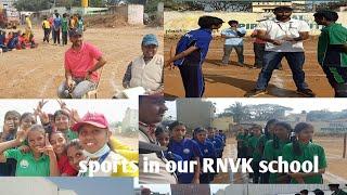 #ನಮ್ಮ ಶಾಲೆಯಲ್ಲಿ ನಡೆದಂತಹ ಆಟಗಳು #sports # sports in our RNVK school