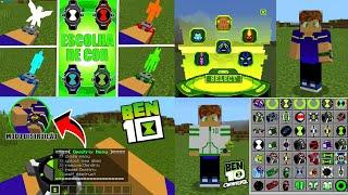 TOP 7 ADDON DO BEN 10 PARA MINECRAFT