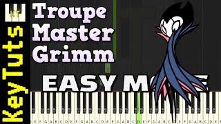 Troupe Master Grimm from Hollow Knight - Easy Mode [Piano Tutorial] (Synthesia)