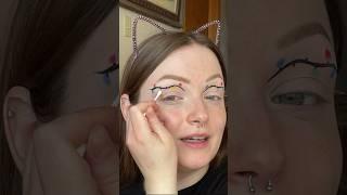 EASY CHRISTMAS LIGHTS MAKEUP️ #makeuptutorial #makeup #eyemakeup #eyeshadow #christmas