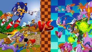 Archie Sonic vs IDW Sonic (ft. IanWaffles)