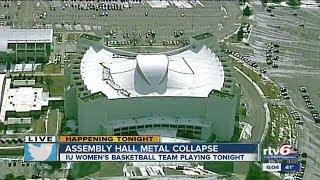 Investigation into Assembly Hall metal fall continues