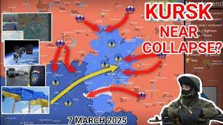 The Russians advance rapidly at Kursk | Supply routes are at risk [7 March 2025]