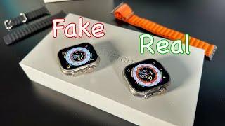 Latest Apple Watch Ultra Vs Fake - 2023