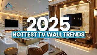 2025's Best TV Wall Decorating Ideas for a Modern Home Interior | tv wall trends