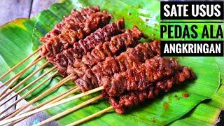 RESEP SATE USUS PEDAS ALA ANGKRINGAN SUPER ENAK POL