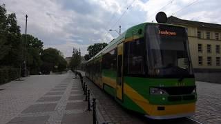Trams in Poznań, Greater Poland, Poland - 8 May, 2019