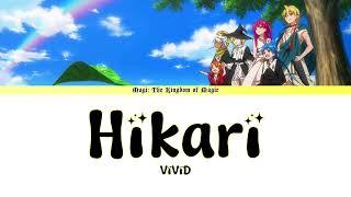 Magi - Opening 4 Full "Hikari" - ViViD (Lyrics)