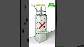 Construction Practice: Correct Formwork Practices: Why Oiling Matters#short #construction #column