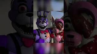 Бони и Мангл в Шоке ФНАФ 9 #shorts #fnafsecuritybreach #animation #врек #втренде
