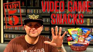 My Top 5 Video Game Snacks!!!