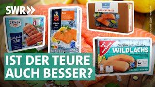 Lachs von Lidl, Aldi, Costa, Followfood & Co.: Welcher schmeckt? | Marktcheck SWR