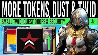 Destiny 2 TWID.. Extra Wish Token, FREE Emblem, Activity Fixes, App Update, Security Changes & Dust!