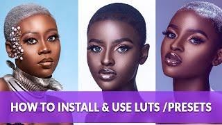 How to Install and Use LUTs and Presets in Photoshop | A Comprehensive Guide