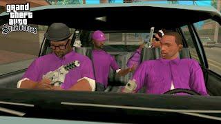 What Happens If Grove Street is Replaced By Ballas Gang in GTA San Andreas? (Mission Drive-By)