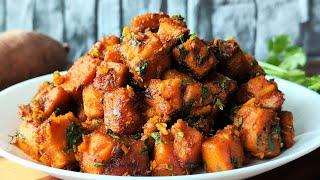 It's so delicious! New sweet potato recipe! light snack/ dinner