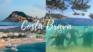 Costa Brava | Travel to Tossa de Mar | Spain | Summer 2023 4K