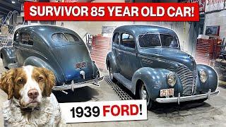 Time Capsule 1939 Ford Standard Tudor Sedan! Original Paint and Interior!