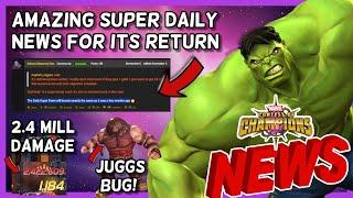 Super Daily Event Is Getting A Buff? | Funny and Juggy Bugs | ISO Sorting and More [MCN]