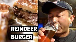 SVALBARD FOOD | Kroa Restaurant, Reindeer Burgers, Northernmost Brewery & Chocolate