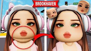 ¿COMO COLOCARSE CARAS BONITAS EN BROOKHAVEN RP ROBLOX 2024? SOLUCION GRATIS