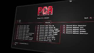 Pca Discord Multitool/Selfbot - Best Discord Multitool 2024 (READ DESCRIPTION)
