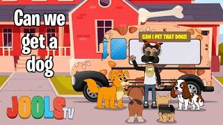 Can We Get A Dog | An Original Song by Jools TV | Nursery Rhymes + Kids Songs | Trapery Rhymes