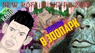 SKYPE: Глад Валакас - Подкатил к Работнице Зоопарка (NEW SKYPE IN ROFL 2019)