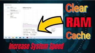 How to Clear RAM Cache in Windows 10/11 || Boosting Your Computer's Speed 