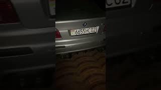 бмв е39 530 i звук выхлоп