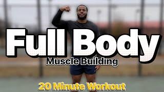 20 MIN Dumbbell Full Body Workout - Compound Movements