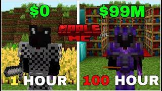 I Play AppleMC for 100 Hours | Lifesteal SMP..